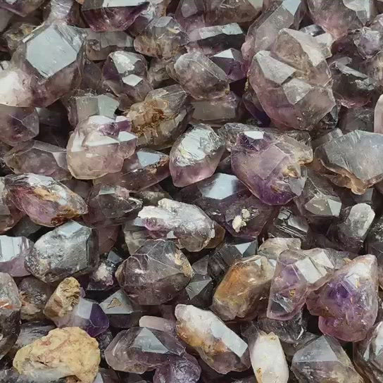 Super7 amethyst raw -Wholesale Crystals