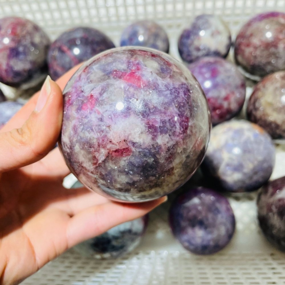 19 Pieces Unicorn Stone Spheres -Wholesale Crystals