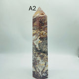2 Piece Moroccan Agate Tower Point -Wholesale Crystals