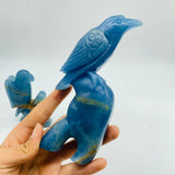 2 Pieces High Quality Blue Onyx Bird Carving -Wholesale Crystals
