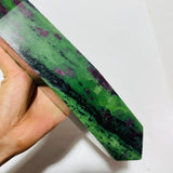 2 Pieces Large Ruby Zoisite Slab Free Form -Wholesale Crystals