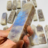 20 Pieces Large Sunstone Mixed Moonstone High Quality Four-Sided Points -Wholesale Crystals