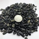 Golden Obsidian quartz Gravel Stone Chips -Wholesale Crystals