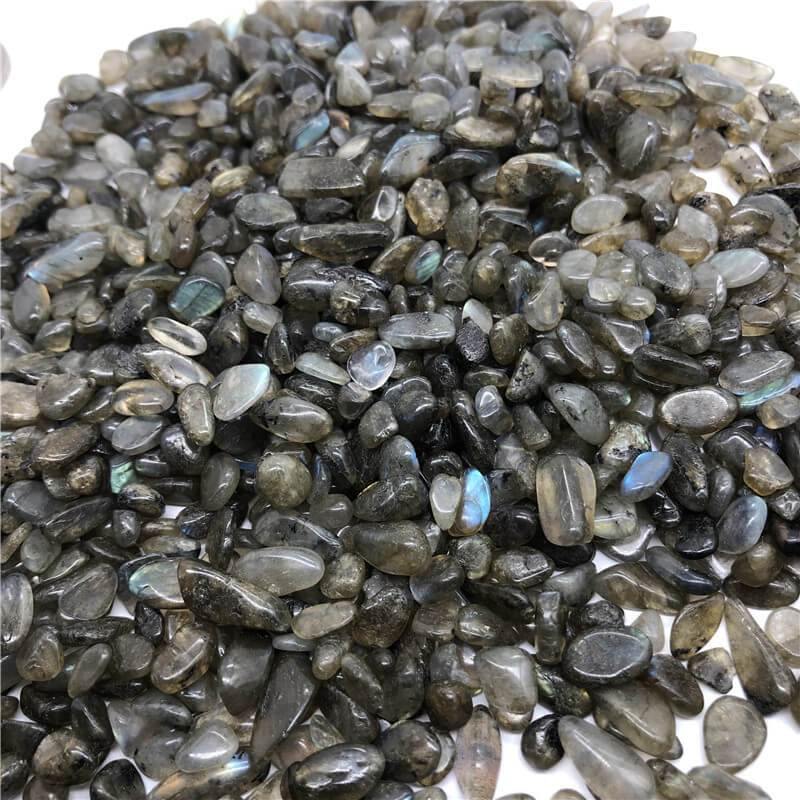 Labradorite Gravel Stone Tumbled crystal Chips -Wholesale Crystals