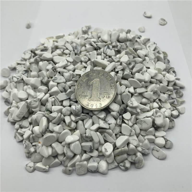 Howlite gravel stones Chips -Wholesale Crystals