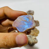 21 Pieces Beautiful Moonstone Mixed Sunstone Flower Carving -Wholesale Crystals