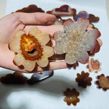 23 Pieces Geode Carnelian Carving -Wholesale Crystals