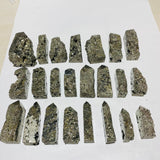 23 Pieces High Quality Pyrite Four-Sided Tower Point -Wholesale Crystals