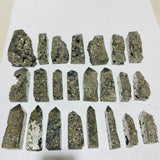 23 Pieces High Quality Pyrite Four-Sided Tower Point -Wholesale Crystals