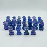 25 Pieces Mini Fluorite Goddess Carving -Wholesale Crystals