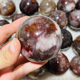 26 Pieces Beautiful Fire Quartz Spheres -Wholesale Crystals