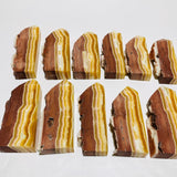 11 Pieces Large Yellow Calcite Points -Wholesale Crystals