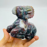 High Quality Ocean Jasper Goat Carving -Wholesale Crystals