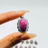 28 Pieces Sterling Silver Different Styles Ruby In Kyanite Pendant -Wholesale Crystals