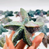 29 Pieces Beautiful Ocean Jasper Starfish Carving -Wholesale Crystals