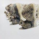 29 Pieces Clear Quartz Cluster Squirrel Carving -Wholesale Crystals