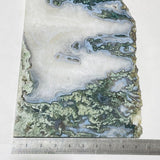 3 Pieces Large Beautiful Moss Agate Slab 17inch - Wholesale Crystals