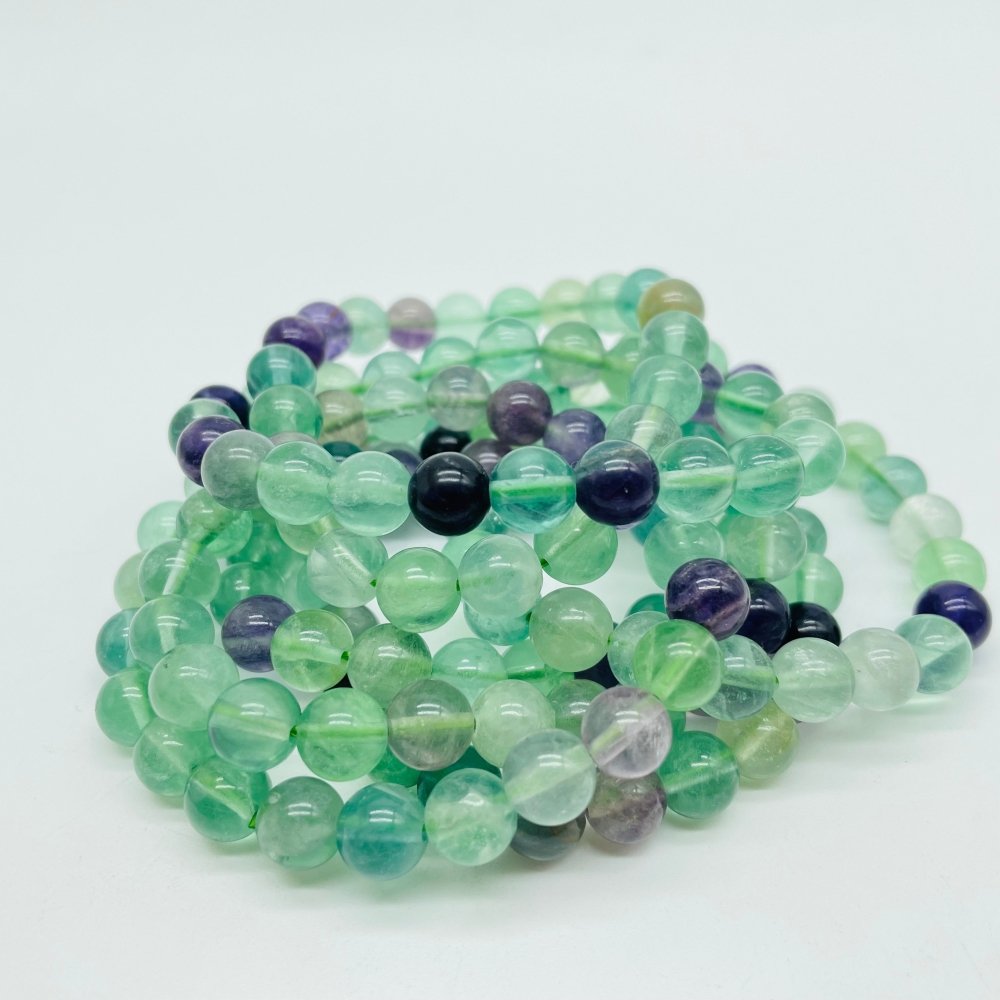 3 Types Bracelet Pyrite Fluorite Terahertz Stone Wholesale -Wholesale Crystals