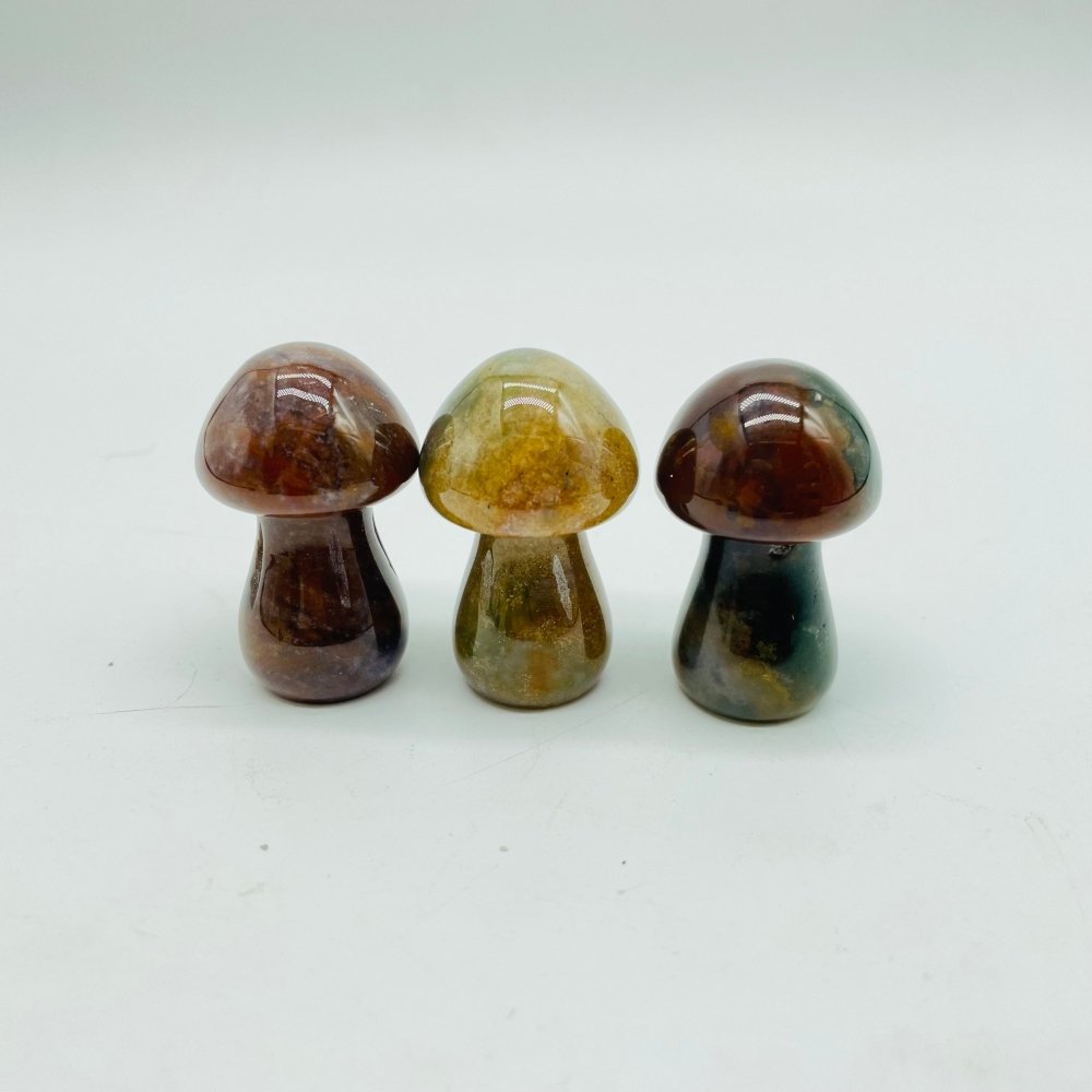 3 Types Mushroom Caribbean & Crazy Agate & Chevron Amethyst Wholesale -Wholesale Crystals