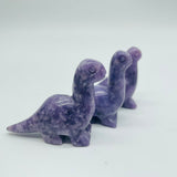 3 Types Stone Dinosaur Chevron Amethyst & Green Aventurine Carving Wholesale -Wholesale Crystals