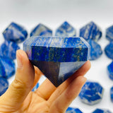31 Pieces Lapis Lazuli Diamond Shape Carving -Wholesale Crystals