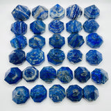 31 Pieces Lapis Lazuli Diamond Shape Carving -Wholesale Crystals