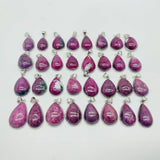 32 Pieces High Quality Ruby Zoisite Pendant Charm -Wholesale Crystals