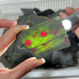 3.95kg (8.7lbs) Red Garnet Thin Section Slab - Wholesale Crystals