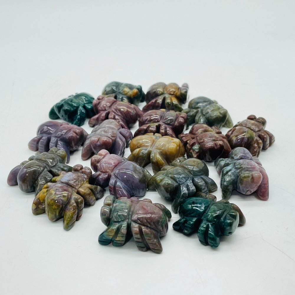 Ocean Jasper Spider Carving Wholesale -Wholesale Crystals