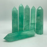 4-6Inch Green Fluorite Tower Points Wholesale -Wholesale Crystals