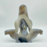 4 Pieces Large Agate Mother Earth Carving -Wholesale Crystals