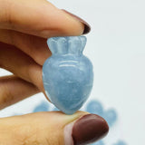 40 Pieces High Quality Aquamarine Carrot -Wholesale Crystals