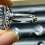 30 Pieces S925 High Grade Blue Angel Feather Quartz Ring -Wholesale Crystals