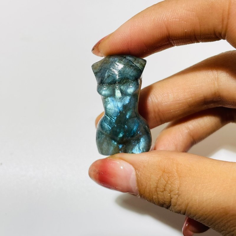 43 Pieces Mini Labradorite Goddess Carving -Wholesale Crystals