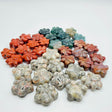 4Types Cat Paws Moss Agate&Red Jasper Carving Wholesale -Wholesale Crystals