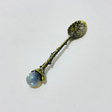 5 Colors Coffee Spoon With High Quality Labradorite Sphere Wholesale - Wholesale Crystals