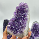 5 Pieces Beautiful Amethyst Clusters Geode -Wholesale Crystals