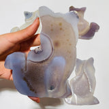 5 Pieces Geode Agate Druzy Cat Closeout -Wholesale Crystals