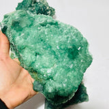 5 Pieces Large Green Fluorite Specimen Cubic Raw Stone -Wholesale Crystals