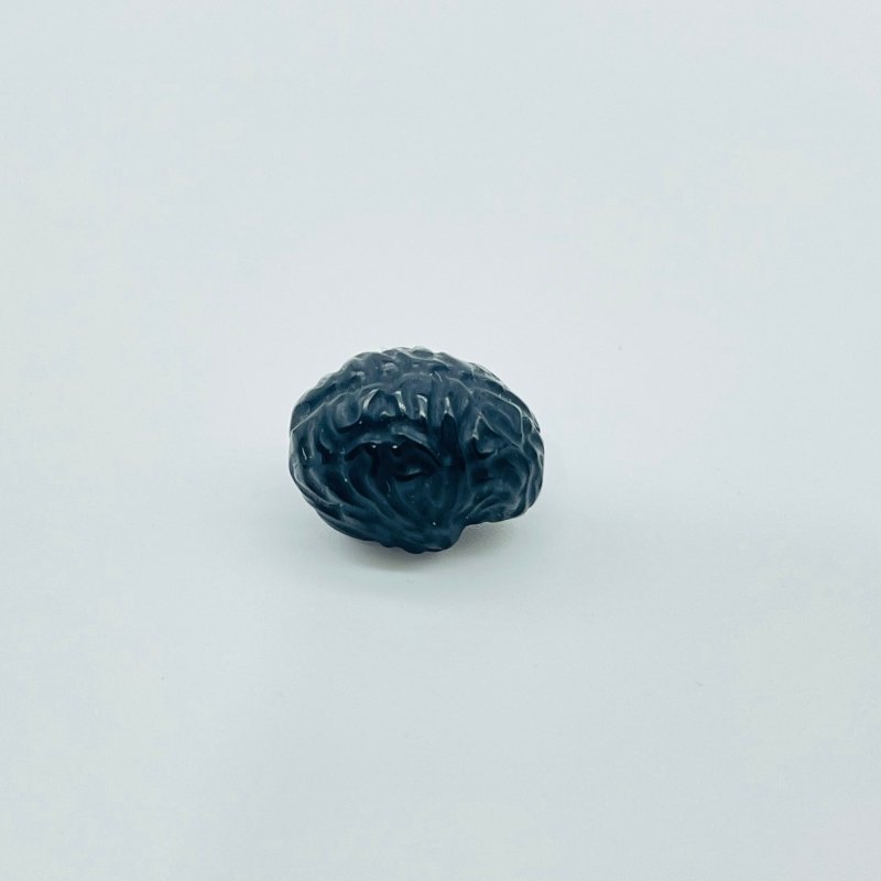 5 Types Mini Black Obsidian Carving Wholesale Pineapple Seashell Brain - Wholesale Crystals