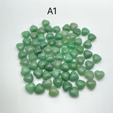 5 types mini heart pocket heart crystals wholesale rose quartz aventurine -Wholesale Crystals