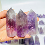 50 Pieces Amethyst Stone Tower Points -Wholesale Crystals