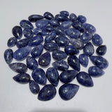 50 Pieces Natural Cordierite DIY Pendant -Wholesale Crystals