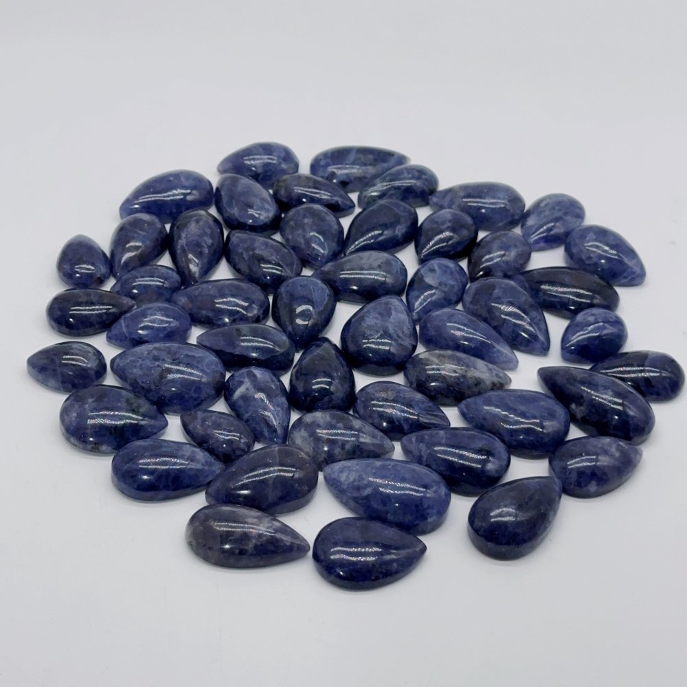 50 Pieces Natural Cordierite DIY Pendant -Wholesale Crystals