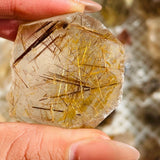55 Pieces High Quality Gold Rutile Quartz Raw Stone - Wholesale Crystals