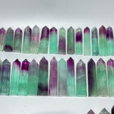 55 Pieces Watermelon Colourful Fluorite Tower -Wholesale Crystals