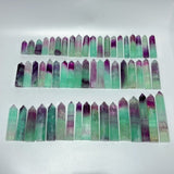 55 Pieces Watermelon Colourful Fluorite Tower -Wholesale Crystals