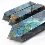 high quality labradorite tower point -Wholesale Crystals