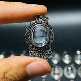 58 Pieces High Grade Blue Angel Feather Quartz Pendant -Wholesale Crystals