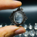 58 Pieces High Grade Blue Angel Feather Quartz Pendant -Wholesale Crystals